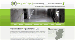 Desktop Screenshot of mccolganscreeding.com